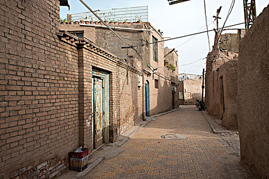 喀什古城高台民居