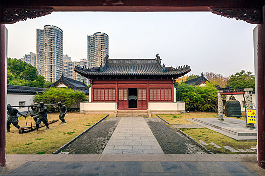 中式传统殿宇建筑,南京宝船厂遗址公园