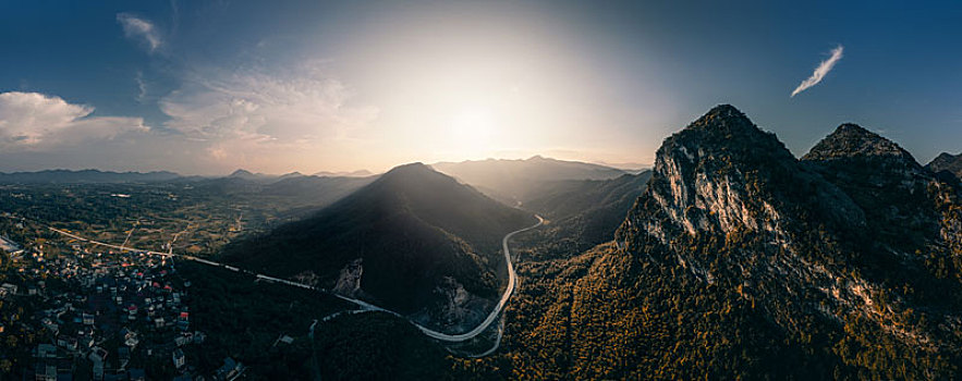 桂林里,的大山深处