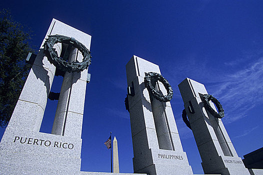 美国,华盛顿特区,二战,纪念,华盛顿纪念碑,背景