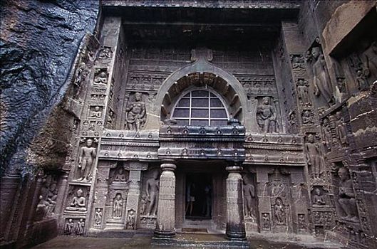 洞穴,马哈拉施特拉邦,印度