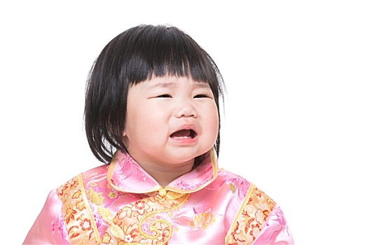 中国人,女婴,哭
