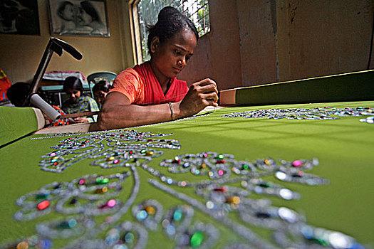 女人,完美,可持续发展,针,工作,纱丽,兄弟,1998年,收入,项目,孟加拉,十月,2009年