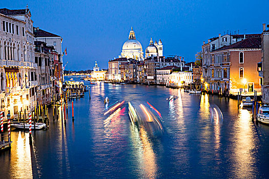 日落,威尼斯,意大利