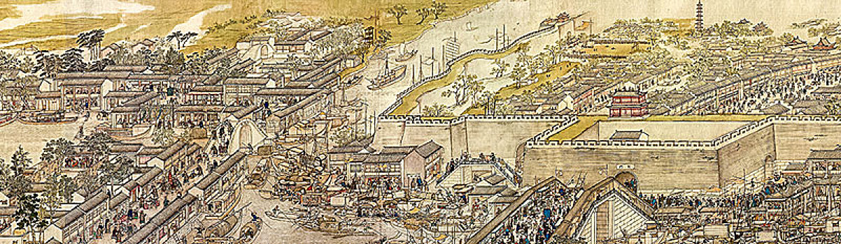中国古代绘画姑苏繁华图