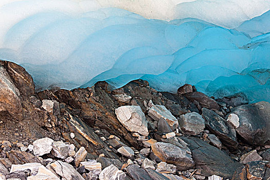 冰,洞穴,一个,最大,冰河,奥地利,迅速,结冰,冰碛,碎片,东方,提洛尔