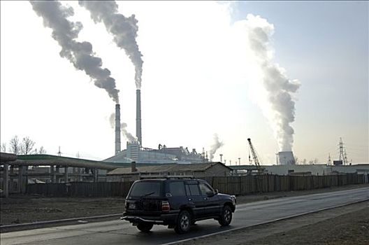 电厂,乌兰巴托,蒙古
