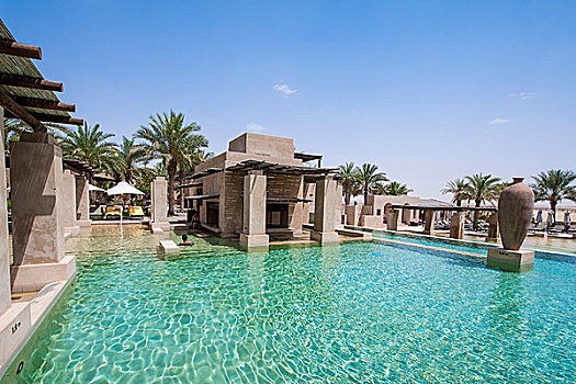 游泳池,区域,荒芜,胜地,水疗,迪拜,阿联酋