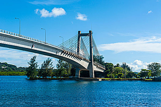 桥,联系,岛屿,科罗尔,帕劳,中心,太平洋