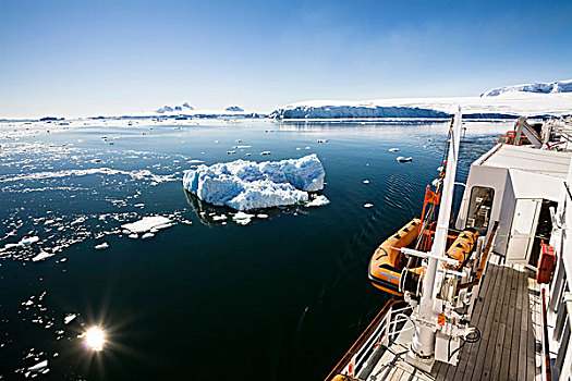 南极,游轮,游船,半岛