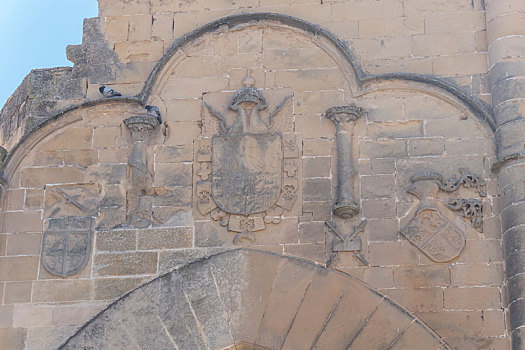 拱形,特写,建筑,巴埃萨,西班牙