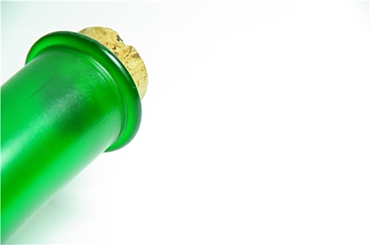 瓶子,绿色,软木塞