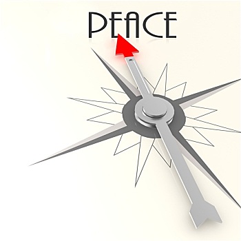 指南针,平和,价值,文字