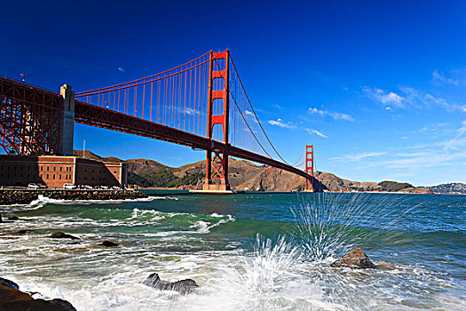 金门大桥,旧金山,加利福尼亚,美国,北美