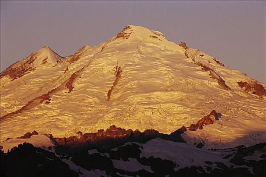 贝克山,区域,华盛顿,美国