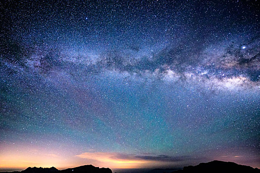 華尖山銀河星空