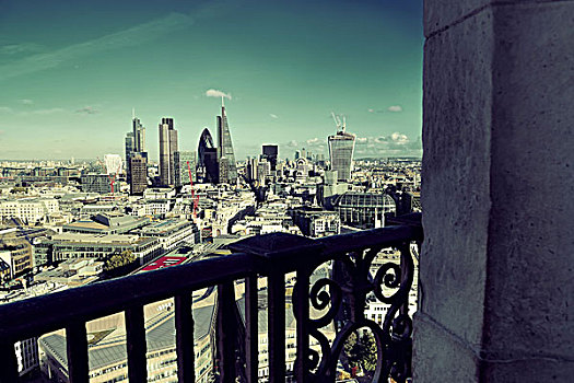 伦敦,屋顶