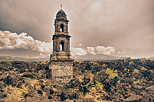 圣胡安,教堂,米却阿肯州,墨西哥