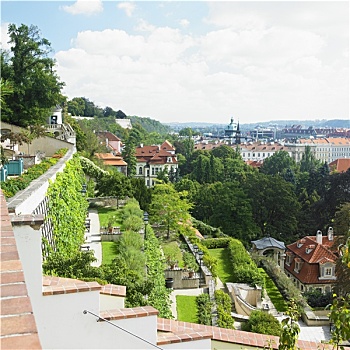 花园,布拉格,捷克共和国