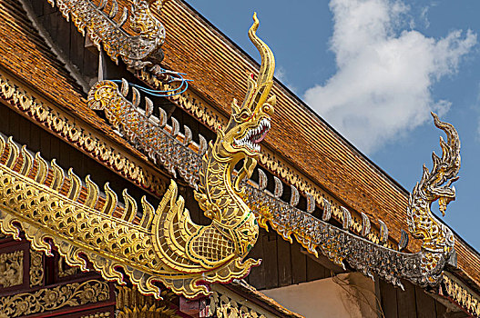 佛教寺庙,寺院,契迪,泰国