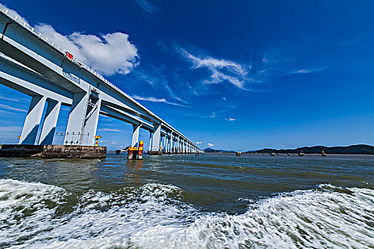 浙江省舟山市跨海大桥景观