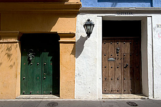 涂绘,入口,卡塔赫纳,哥伦比亚