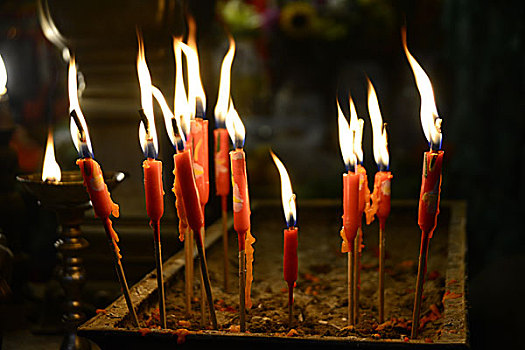 文武庙的烛火,香港上环
