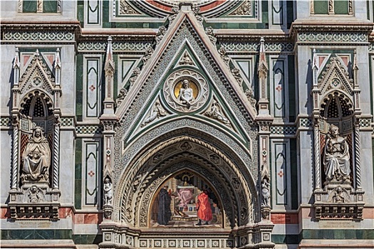 中央教堂,佛罗伦萨,特写