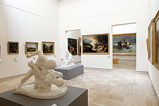 法国,菲尼斯泰尔,坎佩尔,艺术,博物馆,绘画,收集