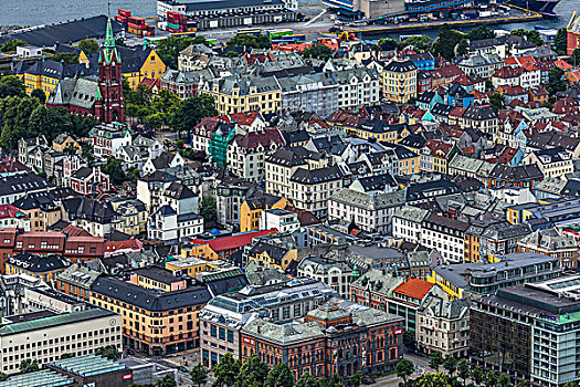 城市,卑尔根,挪威