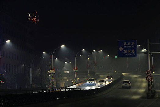 城市街道街景