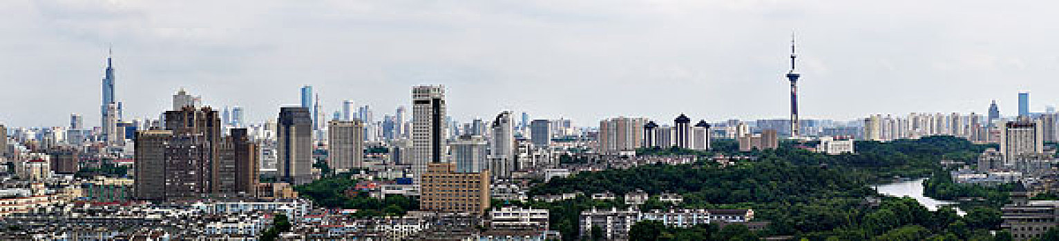 从电视台到紫峰大厦大全景