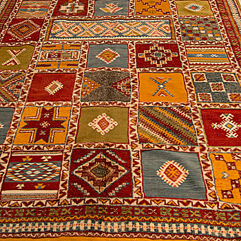 装饰,特写,地毯,瓦尔扎扎特,摩洛哥