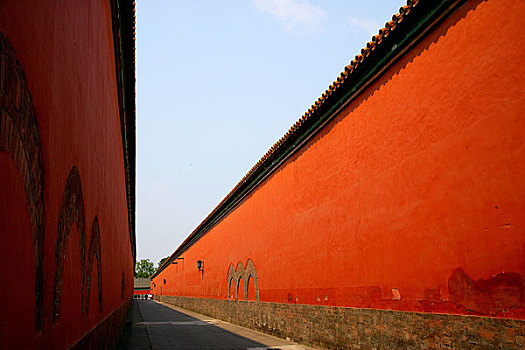 北京故宫夹道