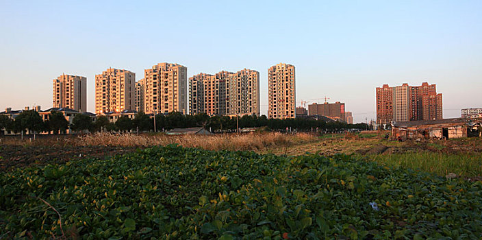 海曙,古林镇,楼房,地产,大楼,小区,外景,天空,房子