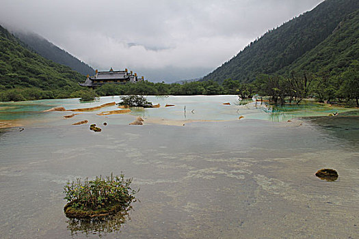 黄龙五彩池