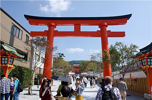 鸟居,京都