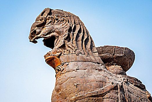 河北沧州铁狮子,我国最大的铸铁文物,第一批全国重点文物保护单位