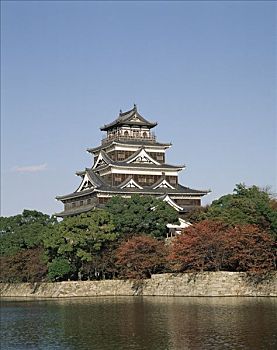 日本,广岛,城堡