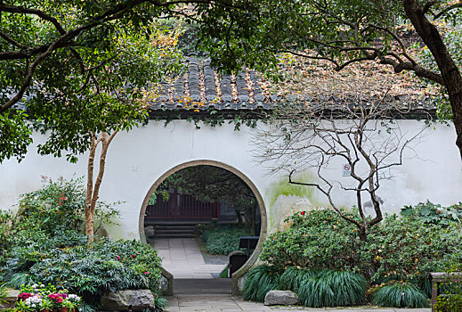 杭州岳庙建筑景观