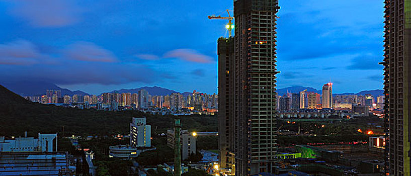 深圳福田区夜景