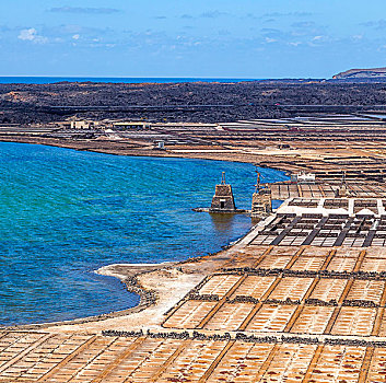 盐,精炼厂,兰索罗特岛,西班牙