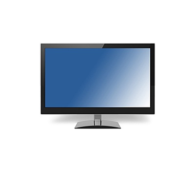 蓝色,液晶显示屏,电视,显示器