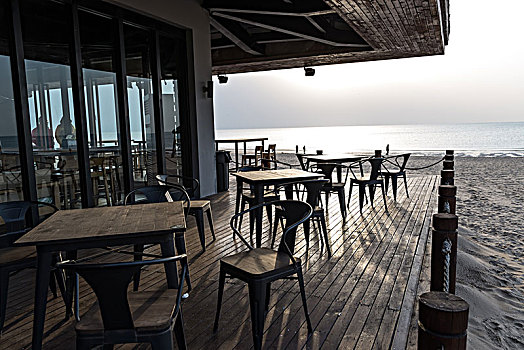 海边酒店酒吧咖啡店