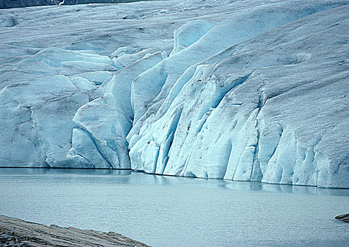 挪威,冰河