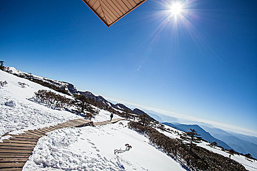 昆明轿子雪山风光