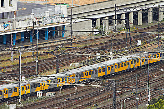 客运列车,开普敦,南非