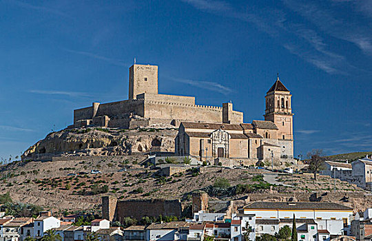 西班牙,安达卢西亚,区域,哈恩省,城市,城堡