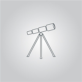 望远镜,象征