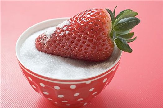 草莓,糖罐